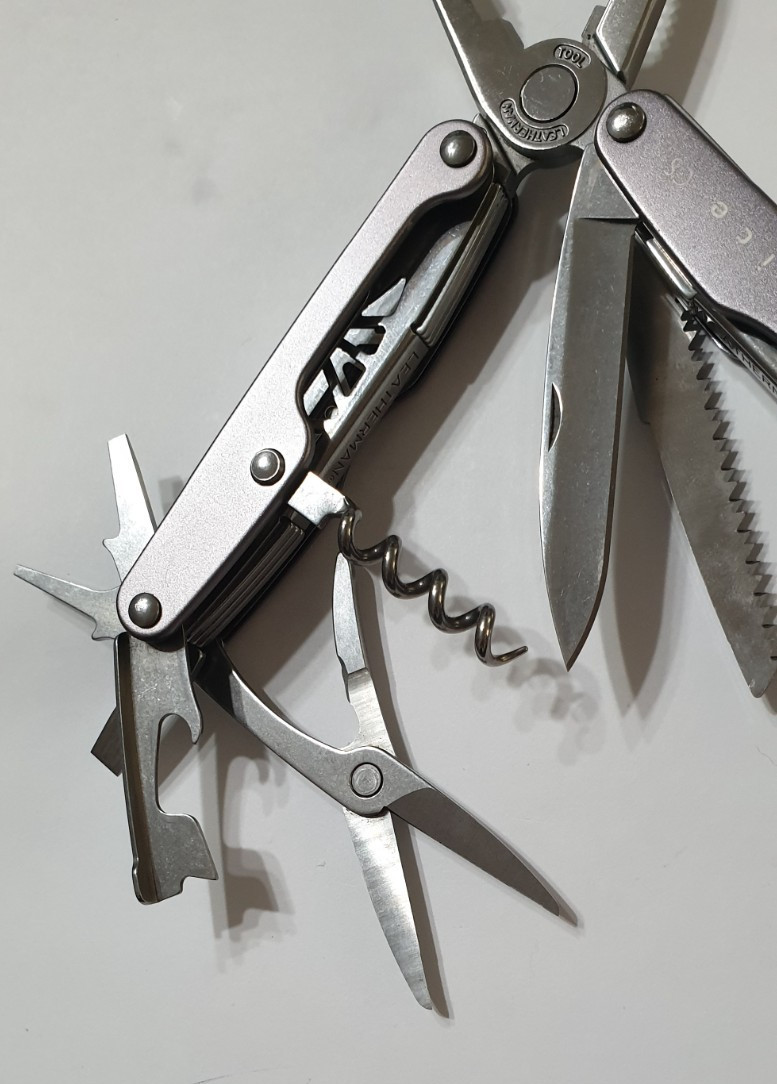 🔥 Leatherman Micra Retired Used Green Polycarbonate Inserts Multi Tool Keychain