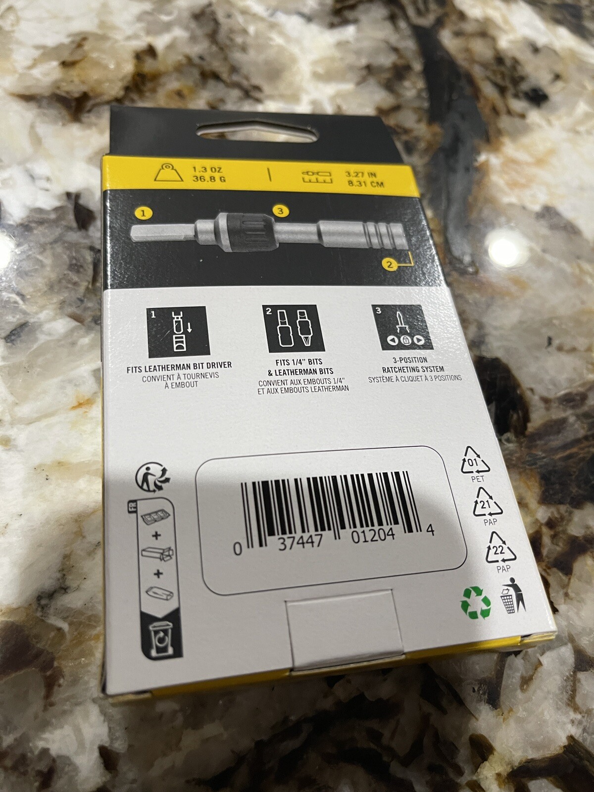 Leatherman Ratchet Driver 1/4 Hex Bit 931030 BRAND NEW IN BOX