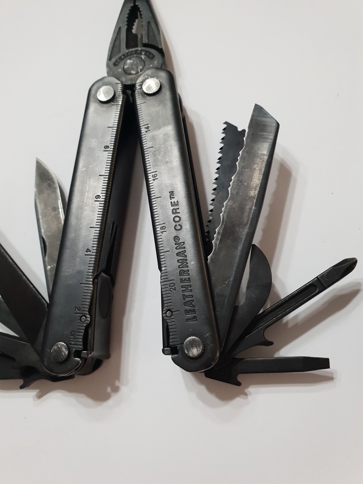 🔥 Leatherman Black BO Core Multitool Retired Rare Collectable