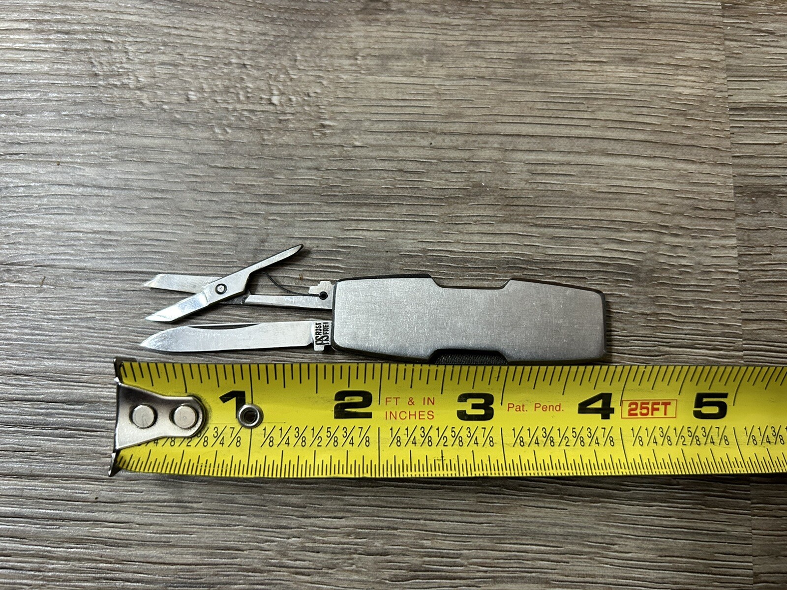 Vintage Rostfrei Stainless Steel Multi Tool Pocket Knife Germany