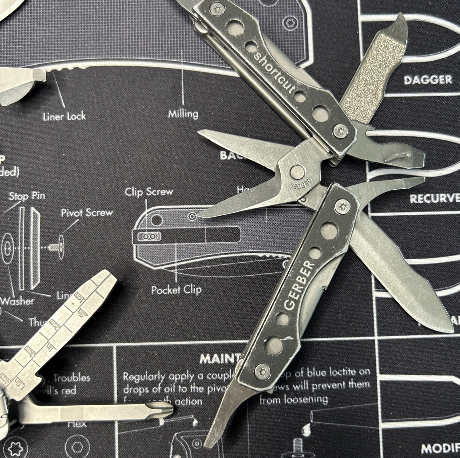 Gerber Suspension NXT / Cohort/ Shortcut/ STL 2.0 Knives & Multitools Lot Of 4