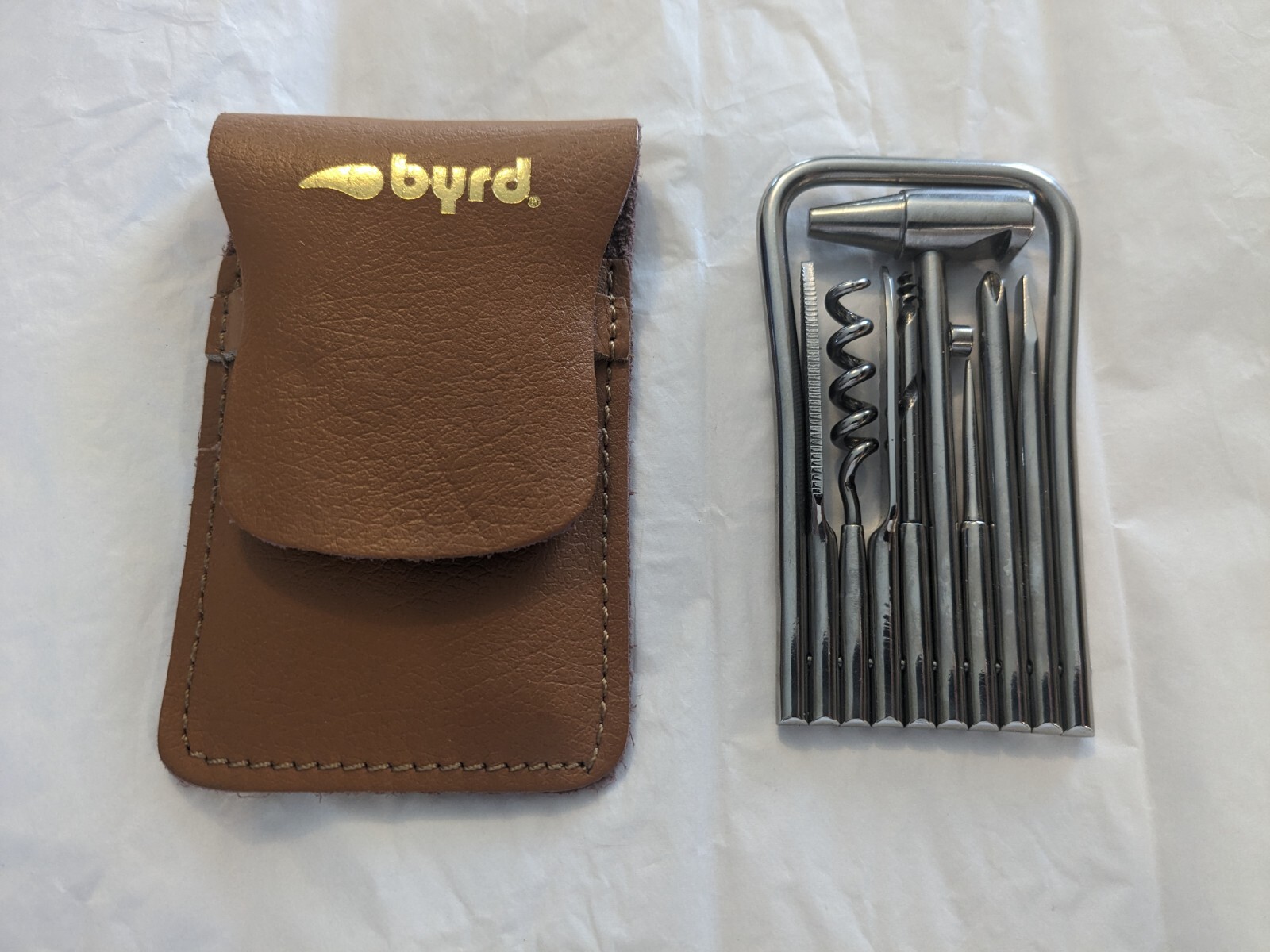 Discontinued Byrd Knife BY13 8-Tool Harp Multitool By Spyderco NIB