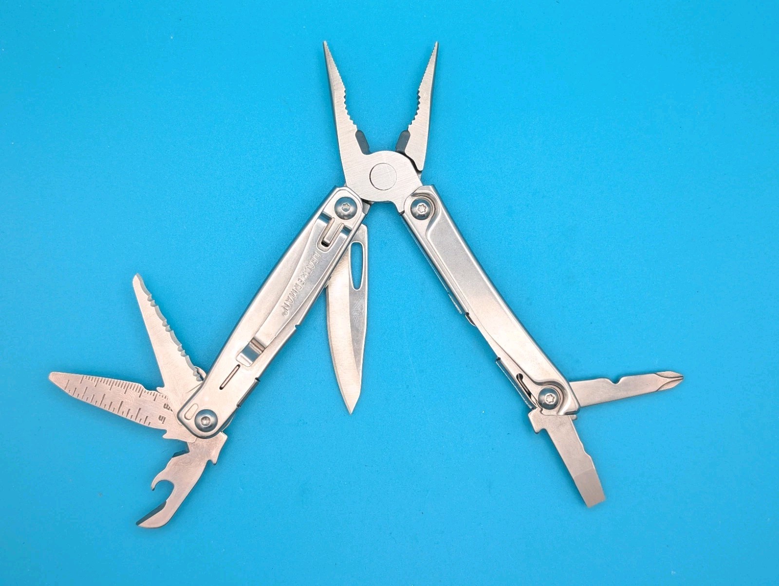Leatherman Bolster 13 Tool Stainless Steel Multi-Tool! With Sheath!