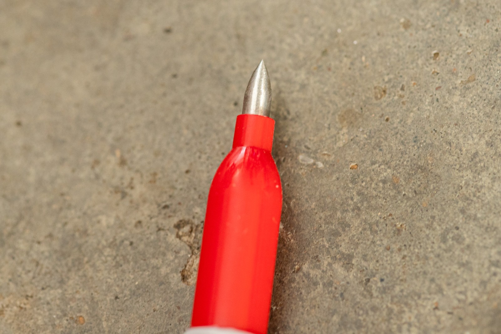 Red Steel EDC Tool, Awl, Paracord Knot Tool, Marlin Spike, Fine Point