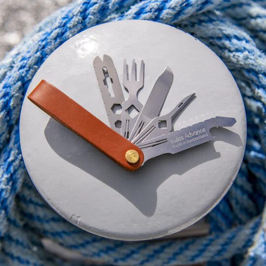 Swiss Advance Crono N5 Multi-Tool Leather Edition Very Lightweight Sustainable
