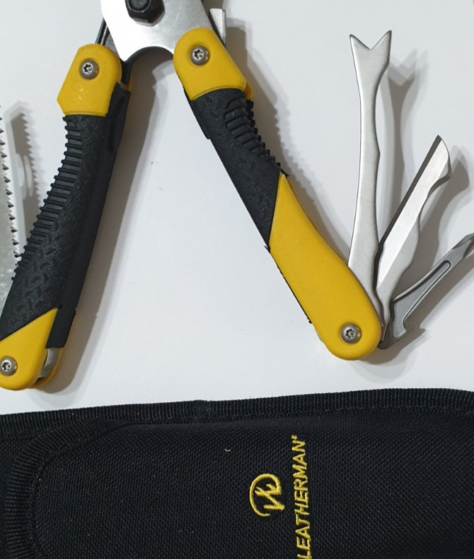 🔥 Leatherman Leather Premium Combined Sheath for Wave Charge 4 Pockets