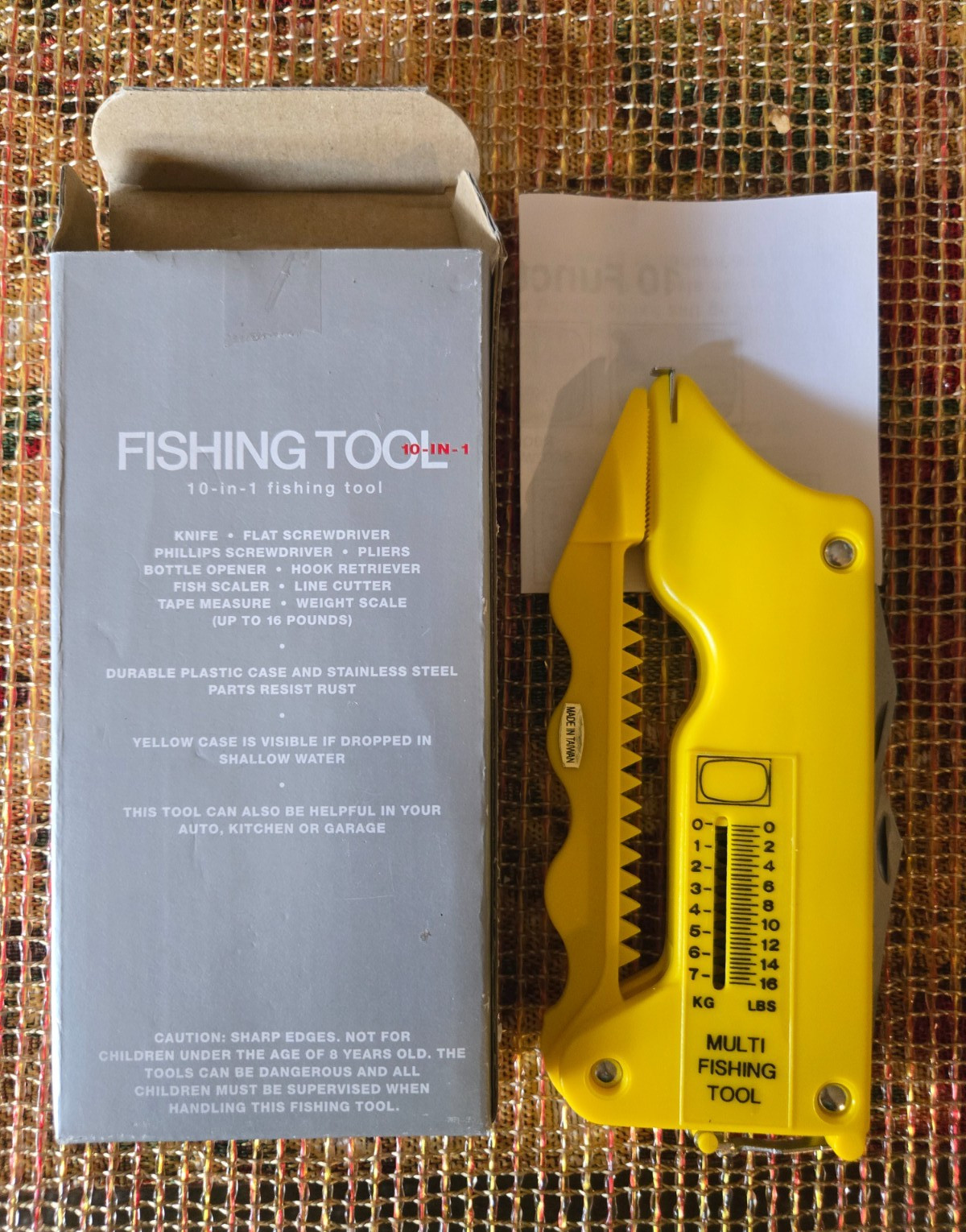 MULTI FISHING TOOL 10-IN-1 BY TARGET – NEW