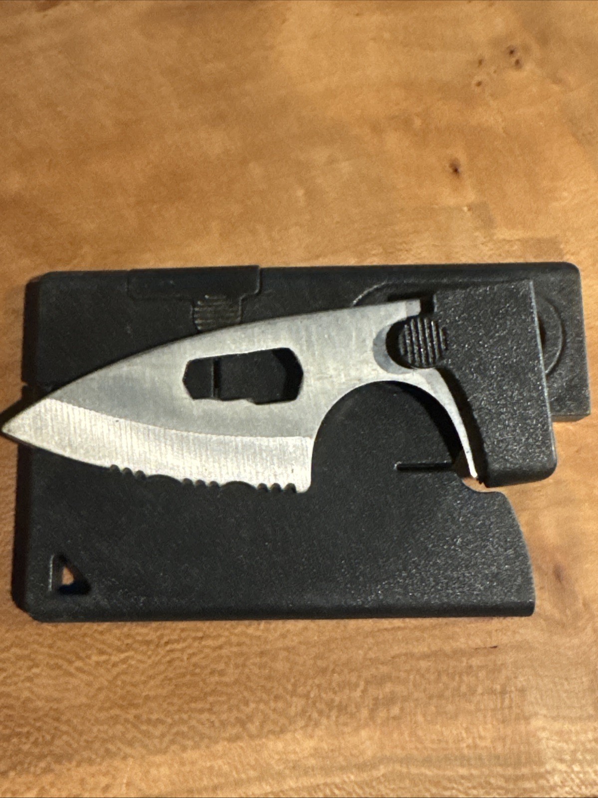 TOOL LOGIC CC1SB Credit Card Companion w/ Compass/Bottle-Opener/Pocket Knife