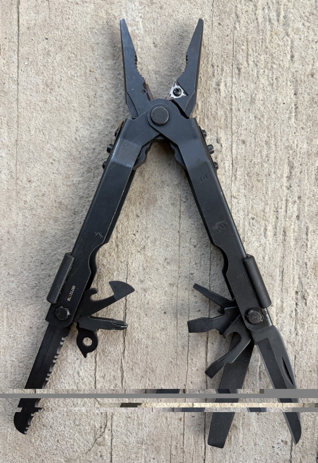 GERBER MP600 MULTI-PLIER TOOL MILITARY, HUNTERS BLACK OXIDE W/ACU CASE/POUCH EXC