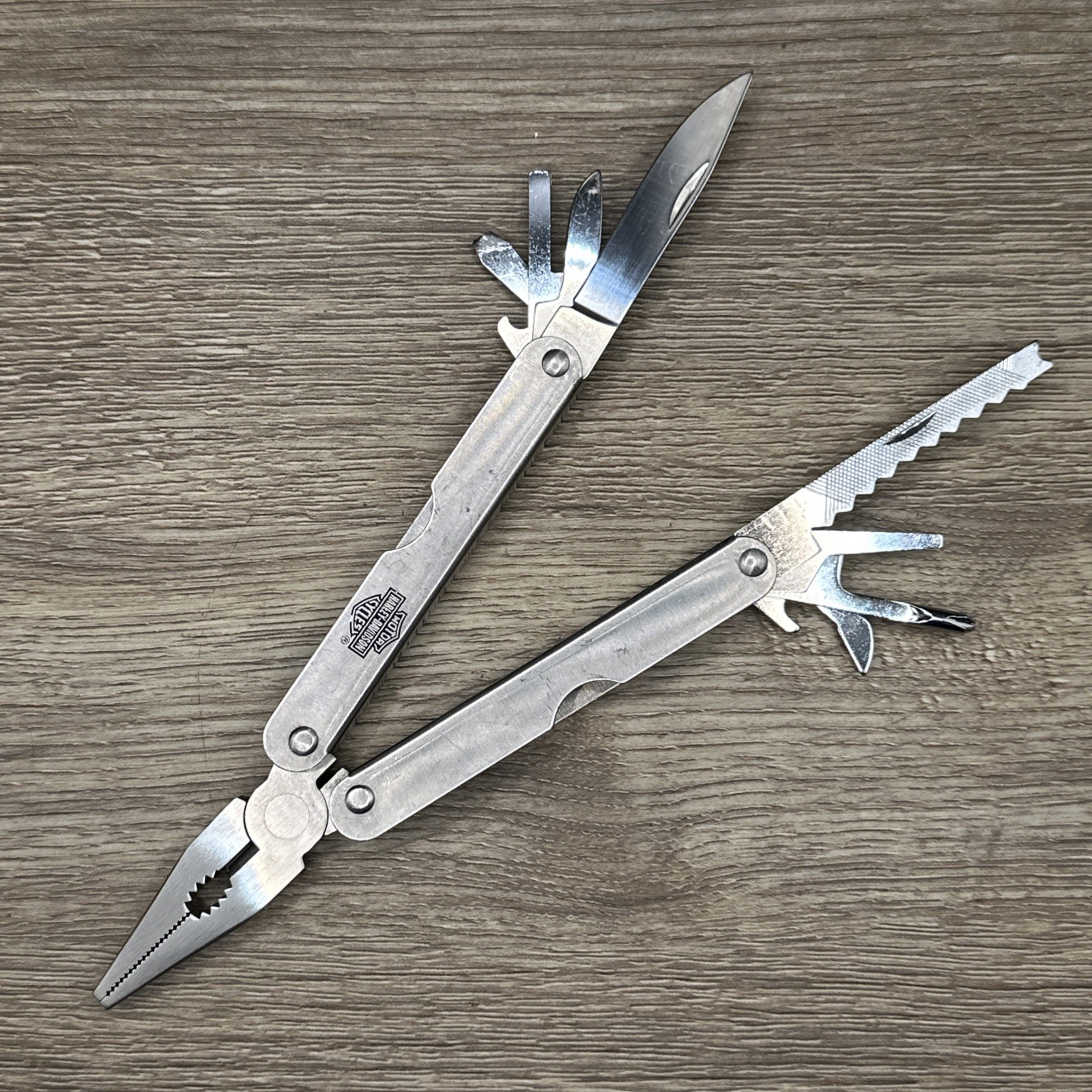 Harley Davidson Collectible MotorTool Multi-Tool Stainless Pliers