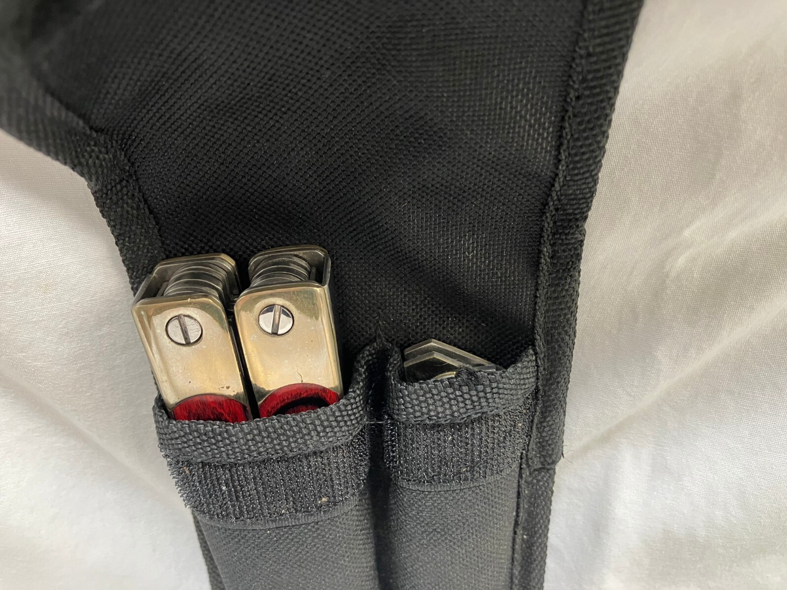 Appalachian Trail Multitool and Knife Set in Belt Case Knives Pliers Saw More