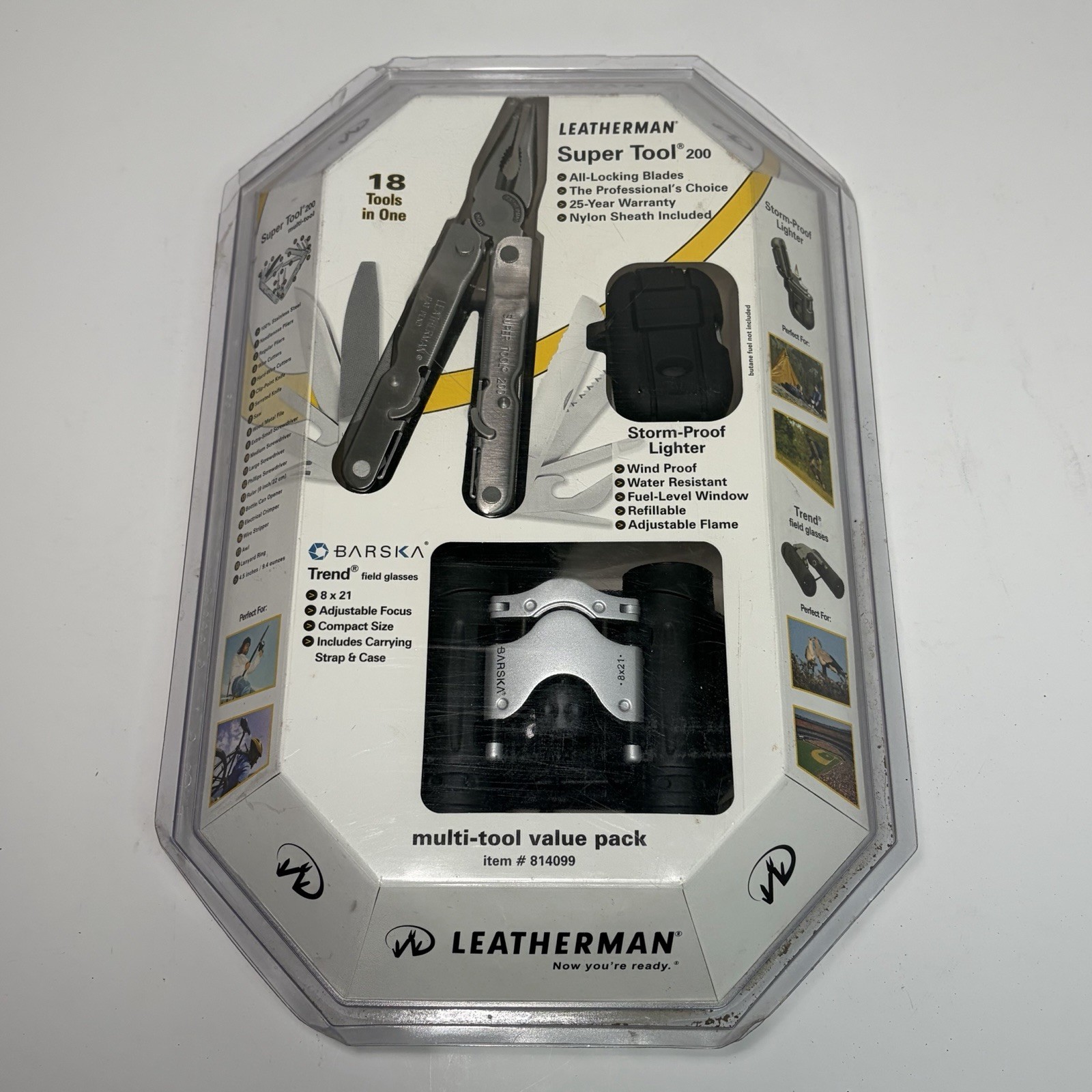 Leatherman Super Tool 200 Blister Pack Gift Set – Vintage 2004 Sealed New NOS