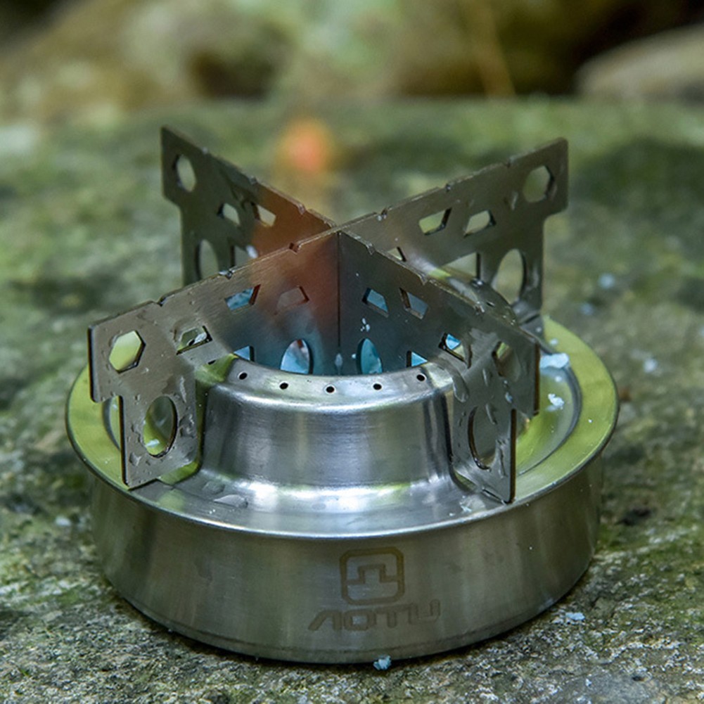 Wear Resistant Stainless Steel Camping Stove Lightweight and Easy to Carry