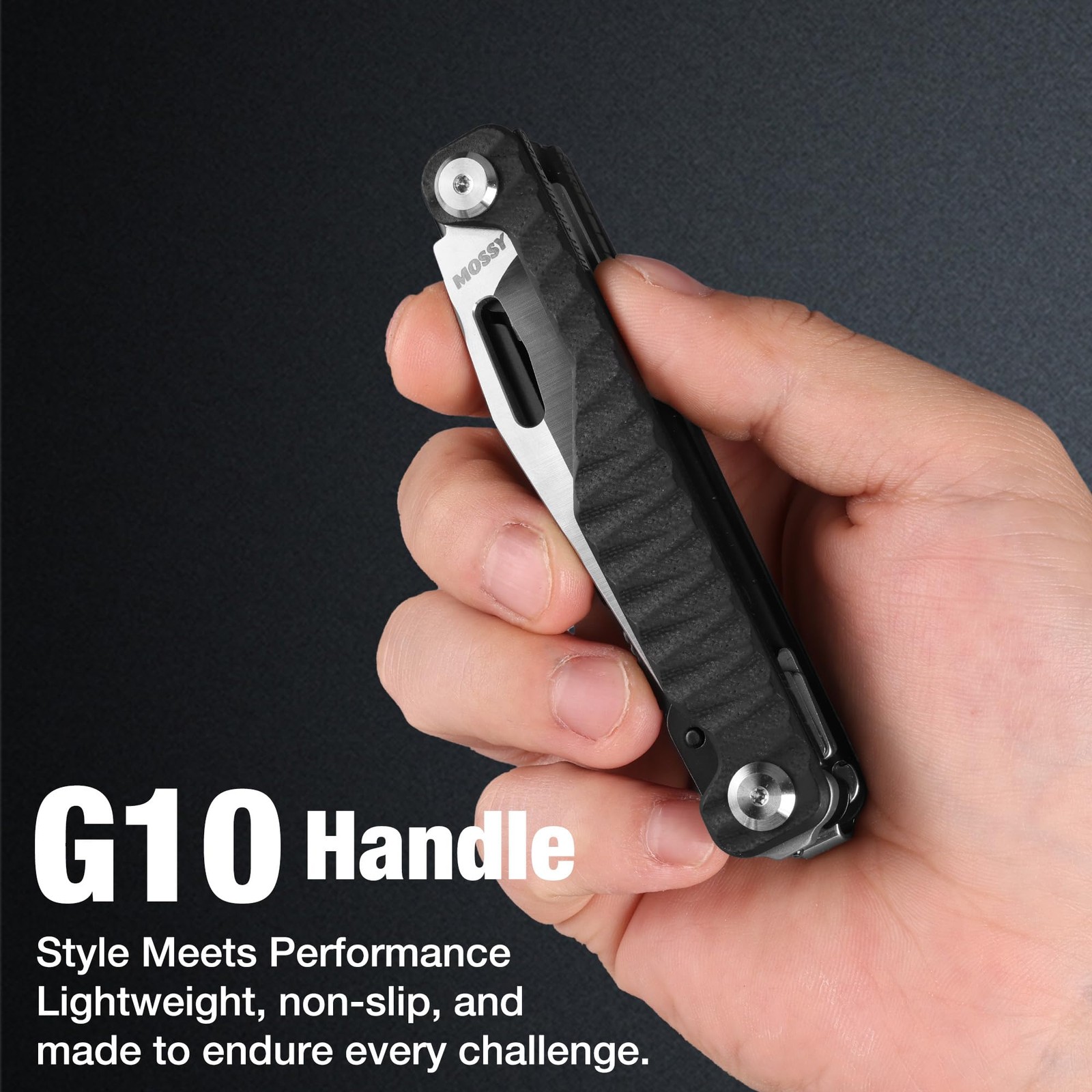 Multitool Knife, 12 in 1 Pocket Multitool with G10 Handle, EDC Multi Tool Kni…