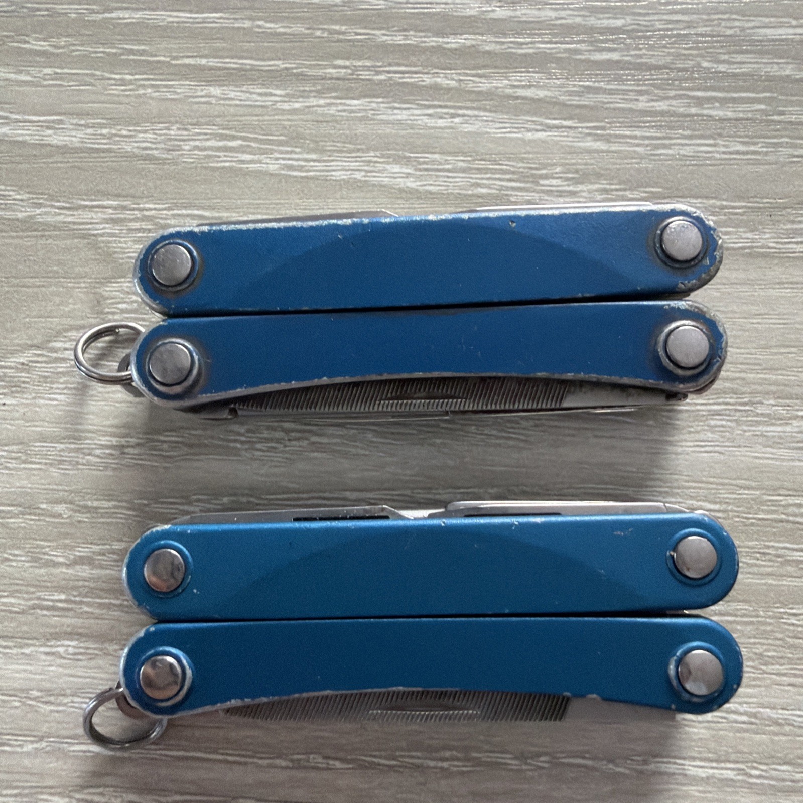 Leatherman Squirt PS4 MultiTool Knife File Lot-2 Scissors Broken Rusty Parts