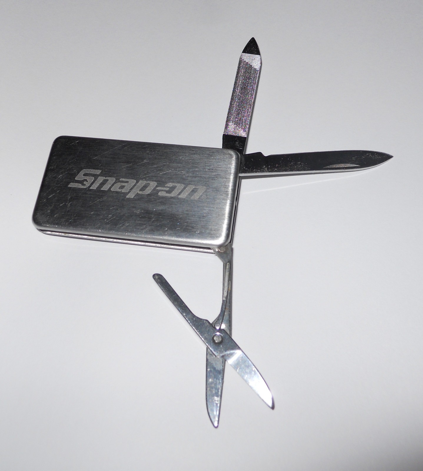 SNAP ON TOOLS Multi Tool Money Clip Stainless Steel Pocket Tool