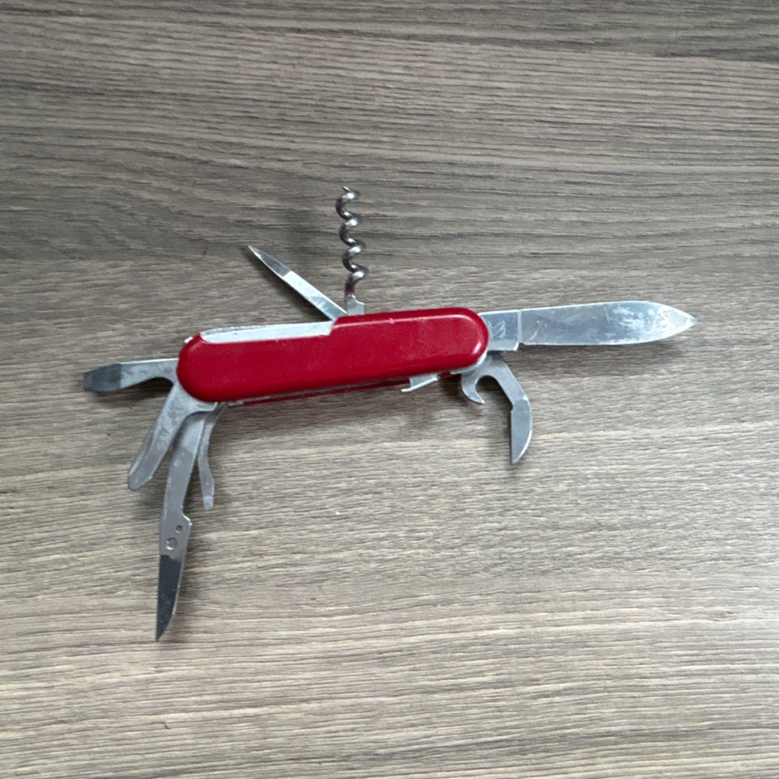 L.L. Bean Red Multi-Tool, Stainless Steel, Swiss Army Knife