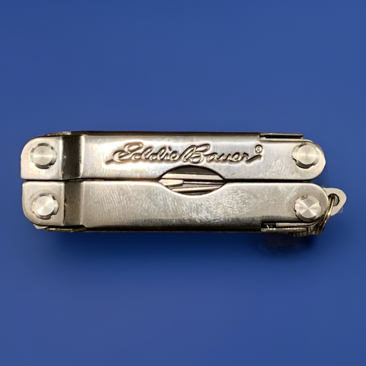 Eddie Bauer Lot of Two (2) Mini Multi Tool with Sheath Blades File Tools Nice 🔥