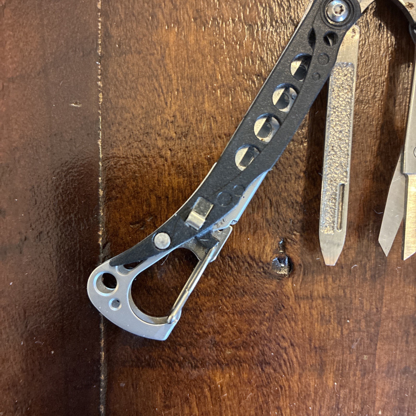Leatherman Style PS Black Mini Multi-Tool Keychain Stainless – Excellent