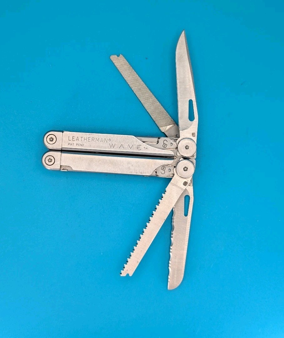 Vintage Leatherman Wave Original Multi Tool! , Dated 0602 (JUNE, 2002)