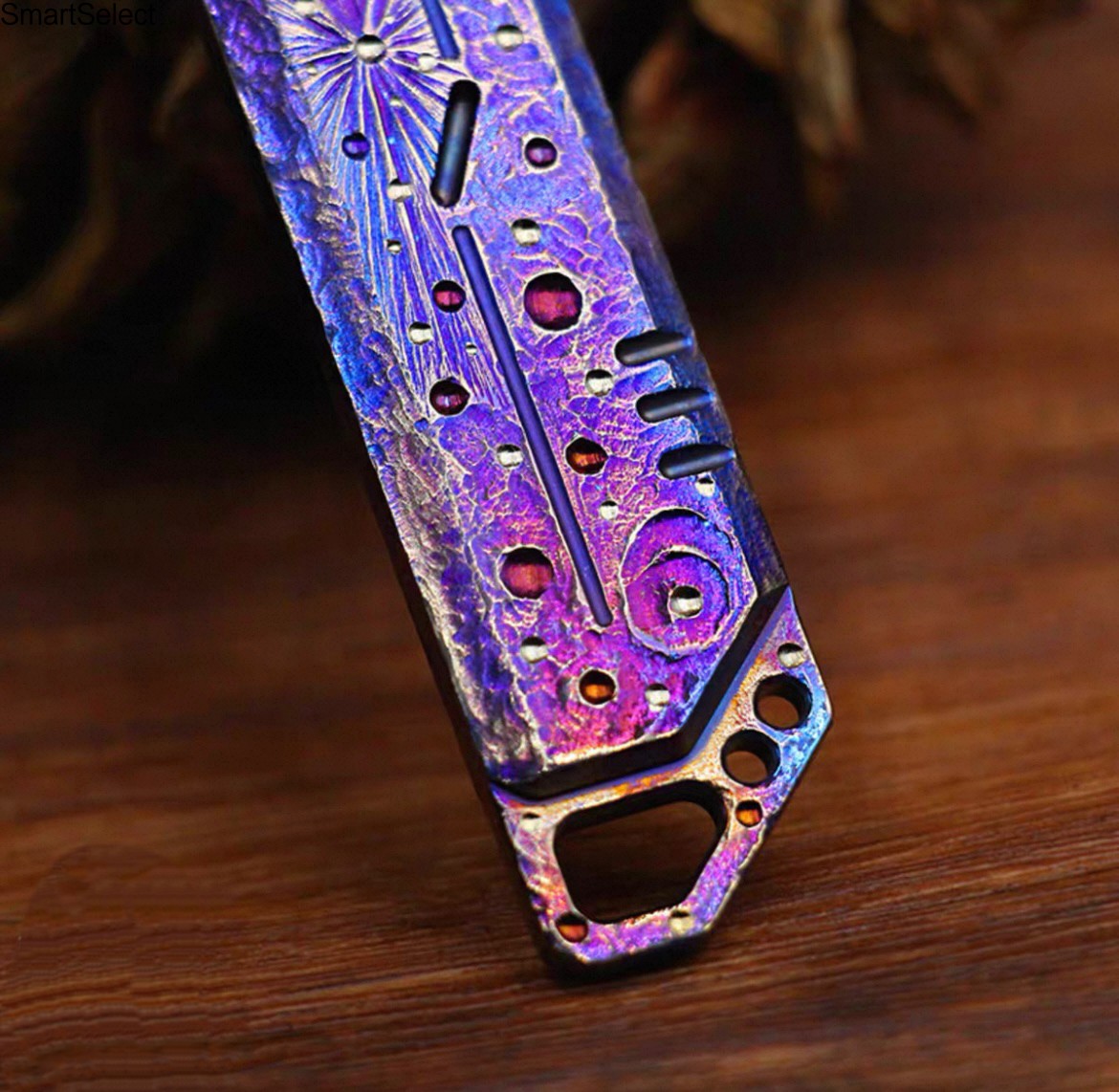 Titanium Alloy EDC Milled Crowbar Bottle Opener Outdoor Multi Tools Lightweight