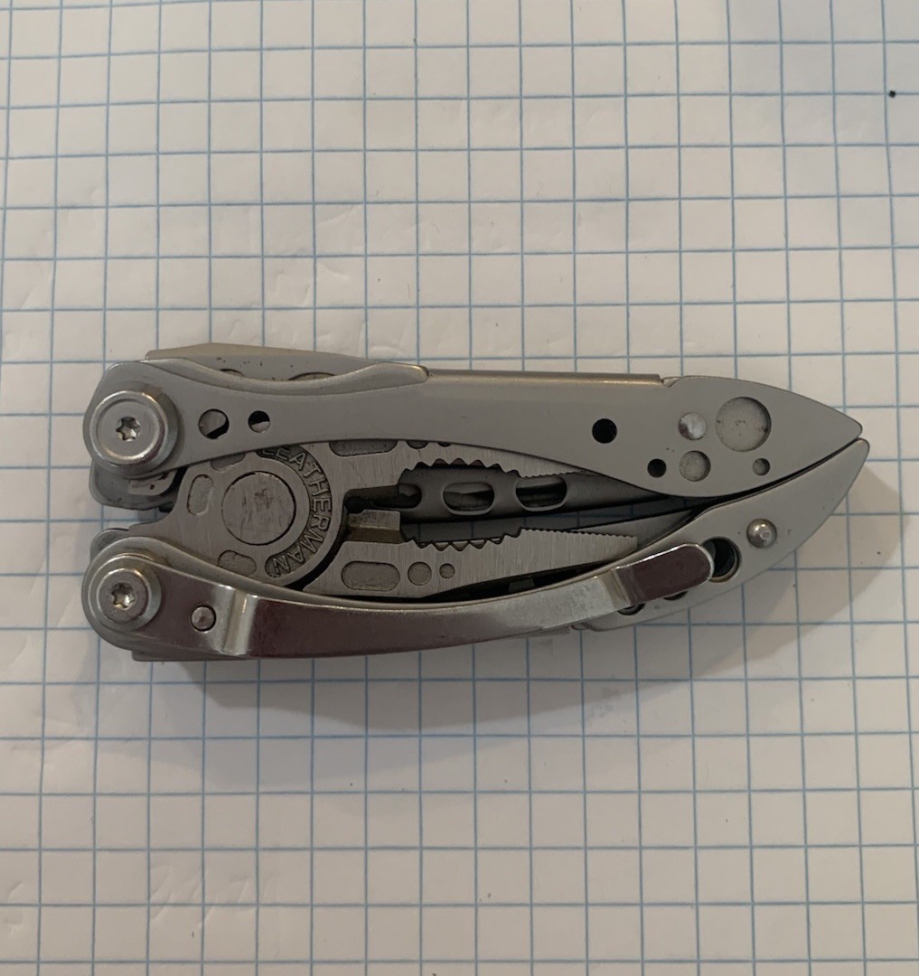 Leatherman Freestyle Multi Tool Combo Serrated Blade Black Silver VGUC