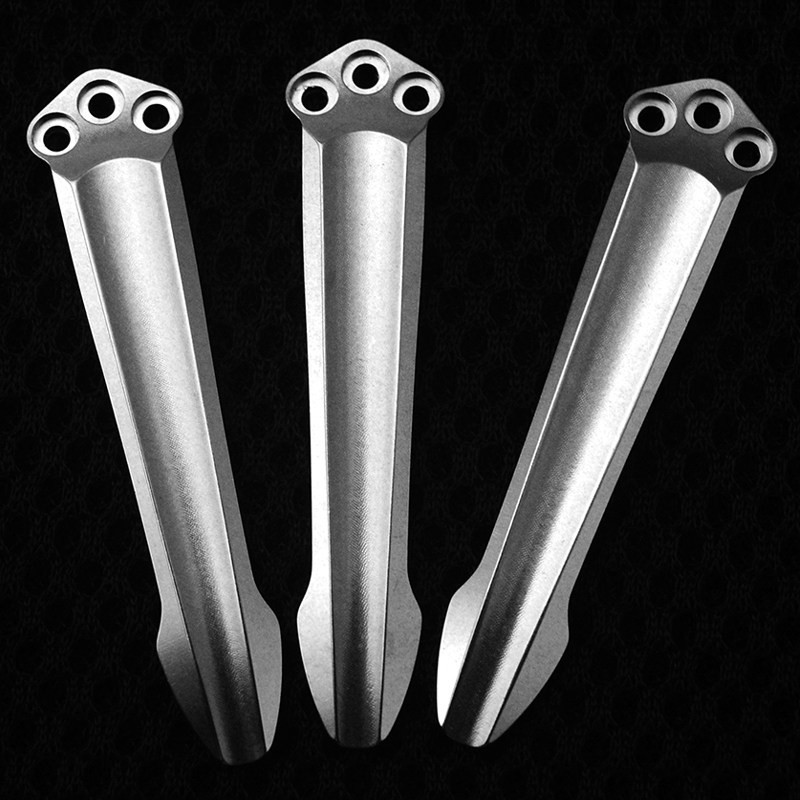 Titanium CNC Pocket Clip for Benchmade 551 Emerson CQC Knife DIY Upgrade