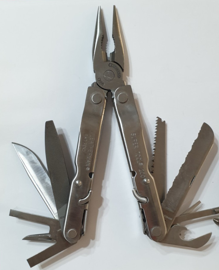 🔥🔥🔥 Leatherman Super Tool 200 & Pulse Set Unique Locks Rare Not Used