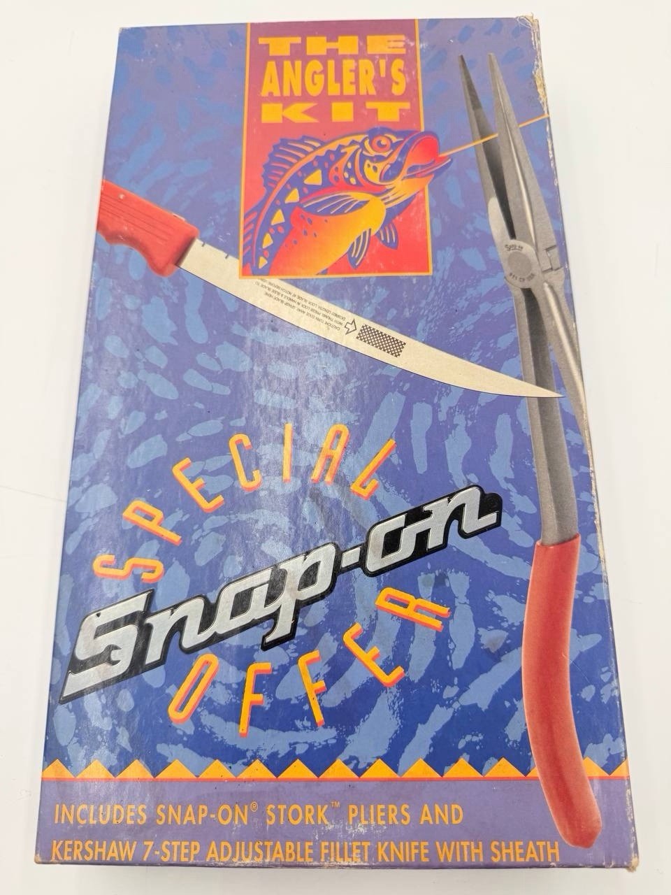 NEW Snap-on Special Angler’s Kit – Kershaw Fillet Knife & Snap-on Pliers