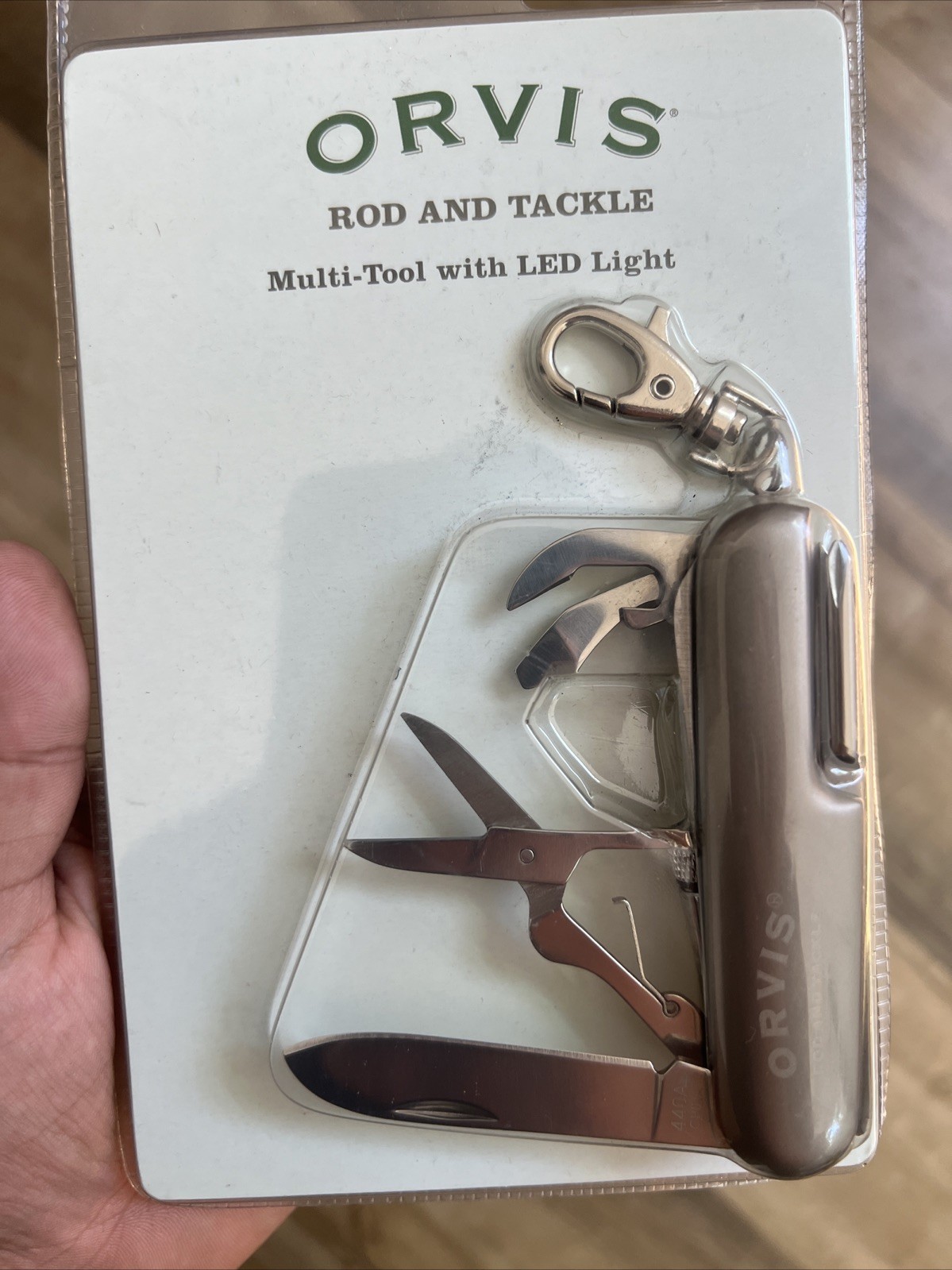 Orvis Rod And Tackle Multi-tool With Led Light /case