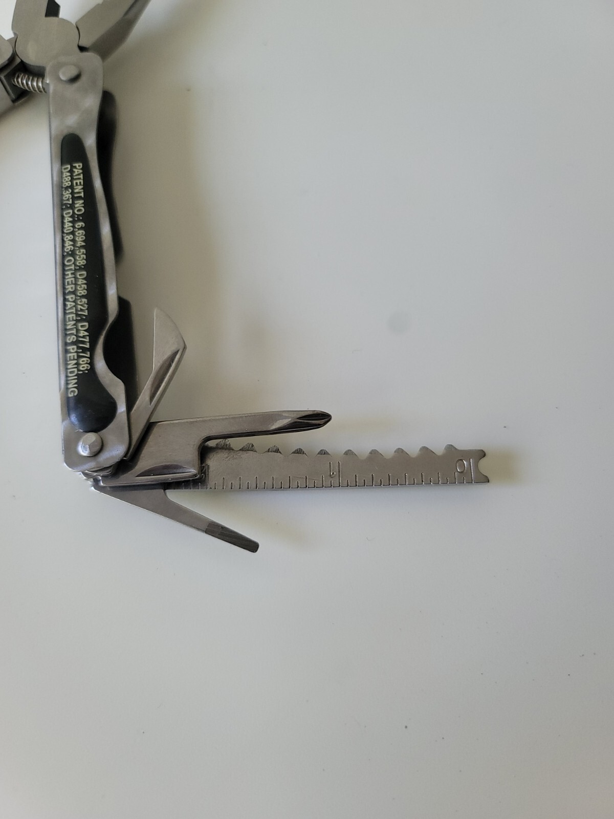 Sheffield No. 1200E Fishing Multi Tool Fish Scaler Needlenose Pliers Wire Cutter
