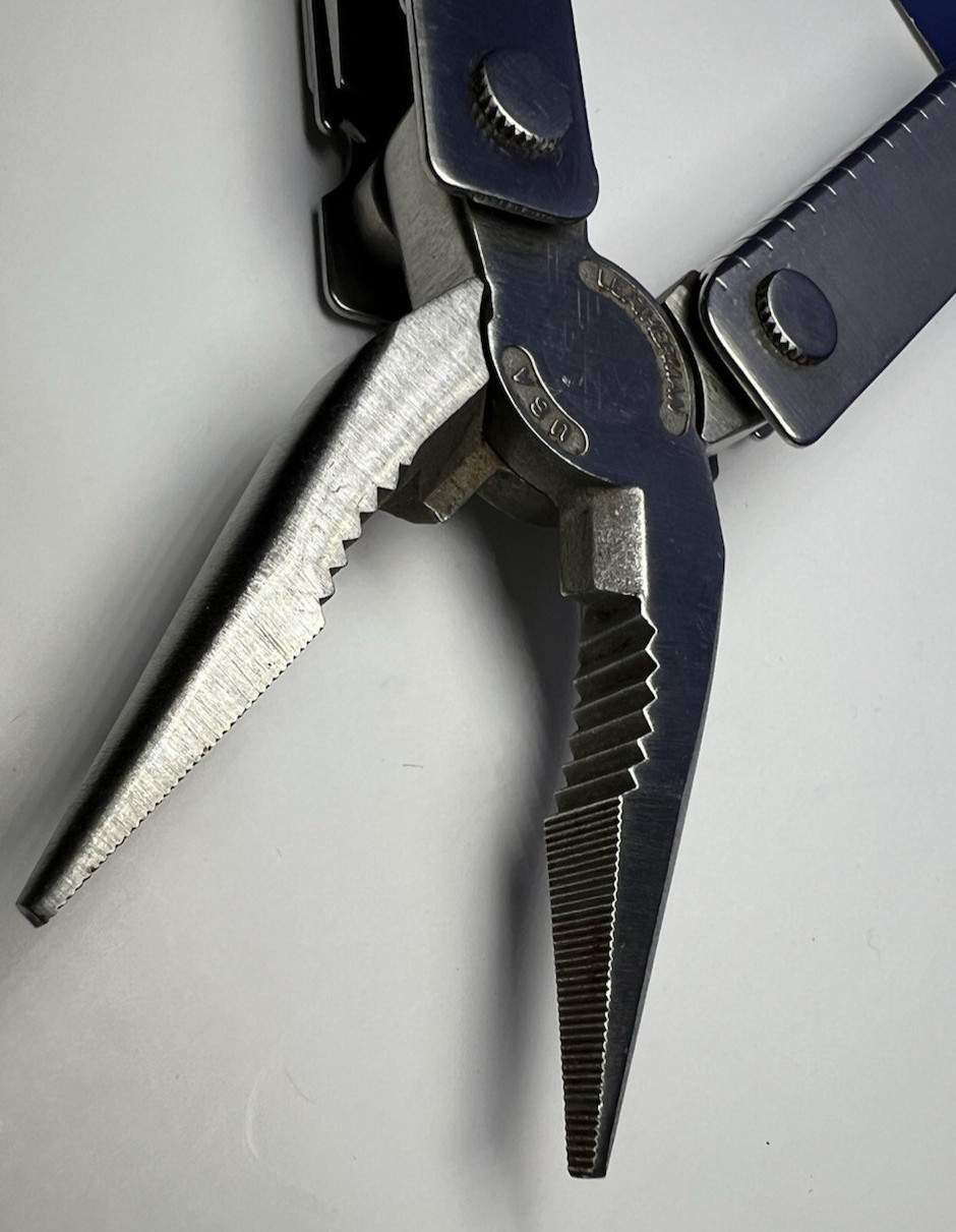 Leatherman Mini Tool Early Production Run Blank Unmarked Handles Very Rare USA
