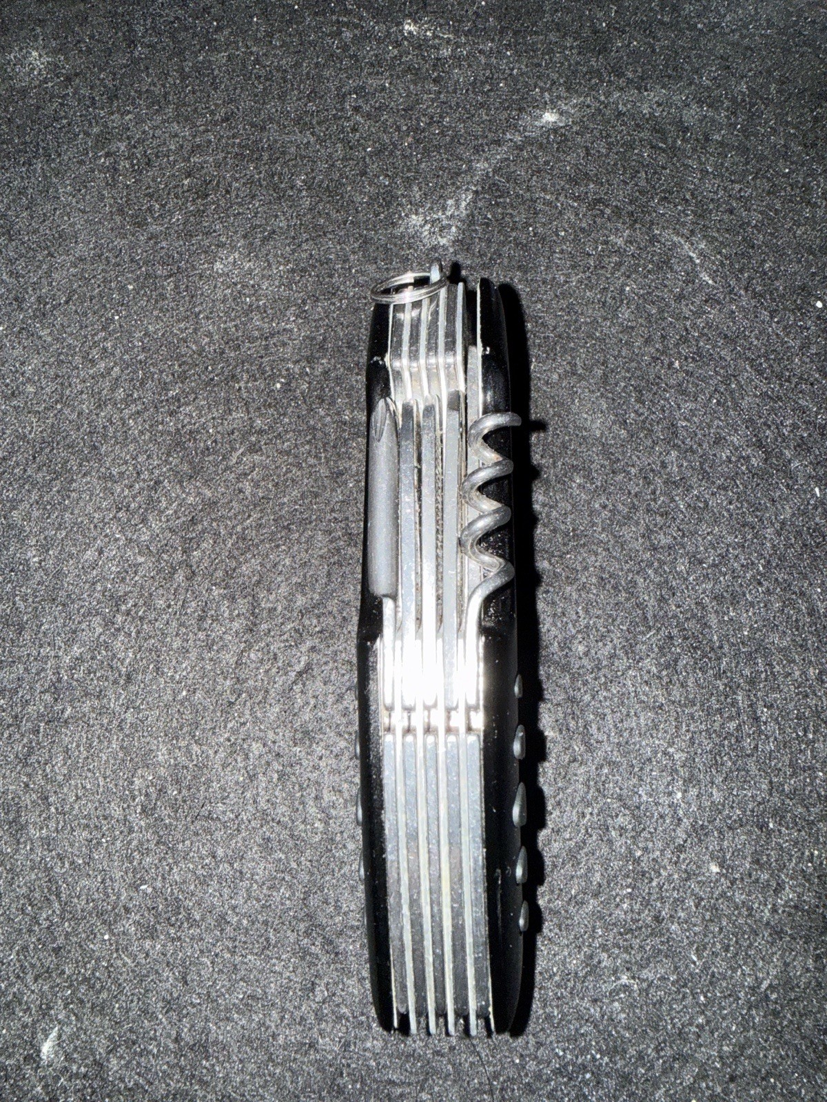 Sharpen Image Multi Tool Pocket Knife Corkscrew Scissors Saw Bottle Opener