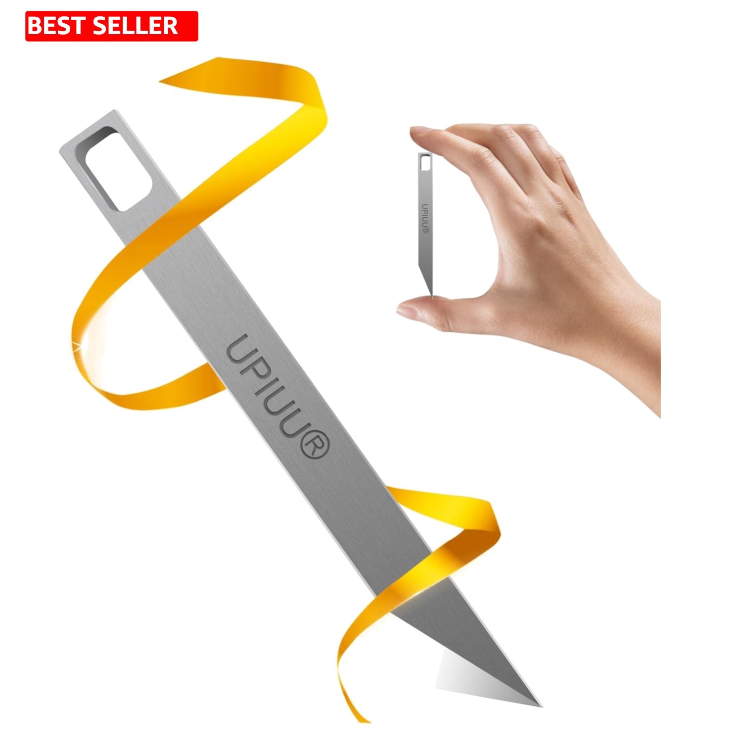 Compact Stainless Steel Keychain Pry Bar Multitool – Ideal for Everyday Carry