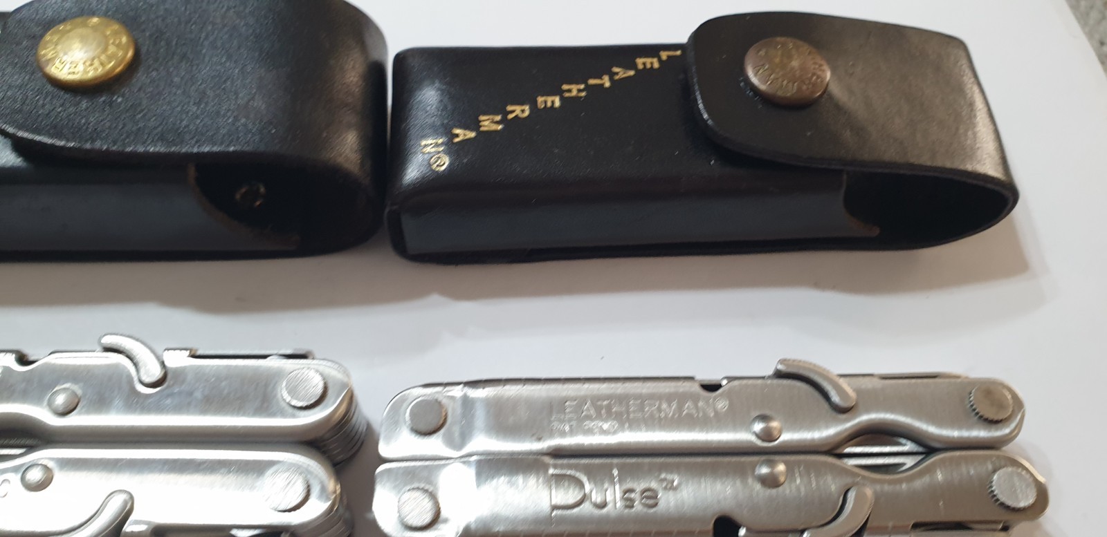 🔥🔥🔥 Leatherman Super Tool 200 & Pulse Set Unique Locks Rare Not Used
