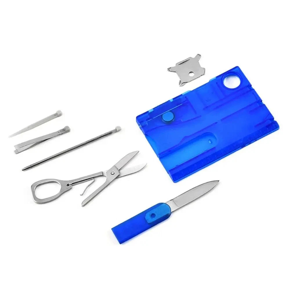 12 in 1 Ultra Thin Multi Tool Card Durable Outdoor EDC Multipurpose Gadget