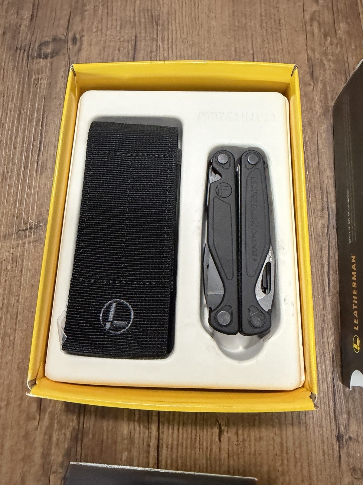 NIB Leatherman Charge Plus Multitool W/ Sheath And Bit Kit