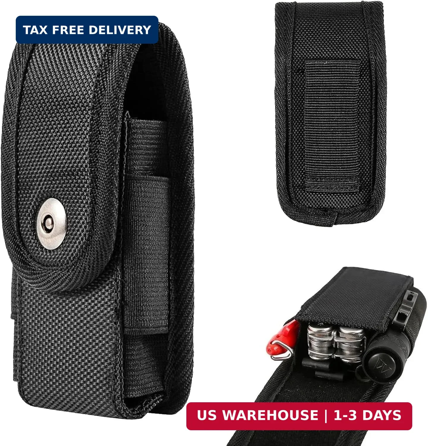 Multitool Sheath, Multitool Pouch, EDC Belt Organizer for Pen/Flashlight/Folding