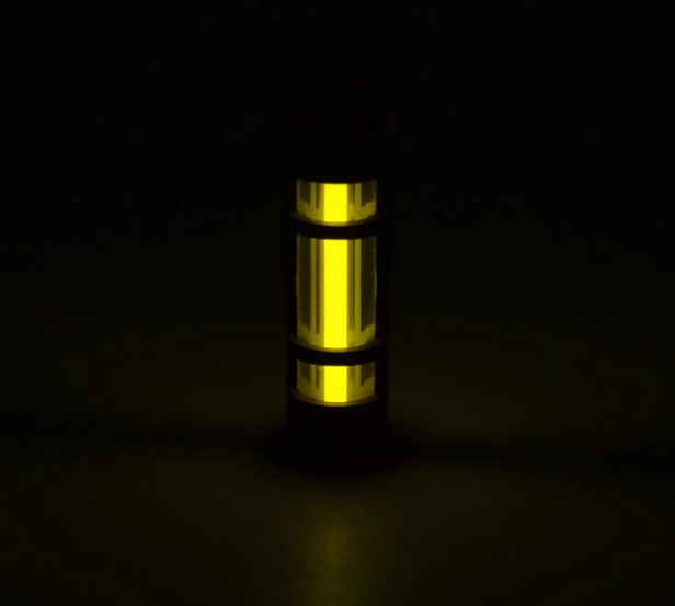 Titanium Key Chain Outdoor Life Saving Tool 25 Year Emergency Light