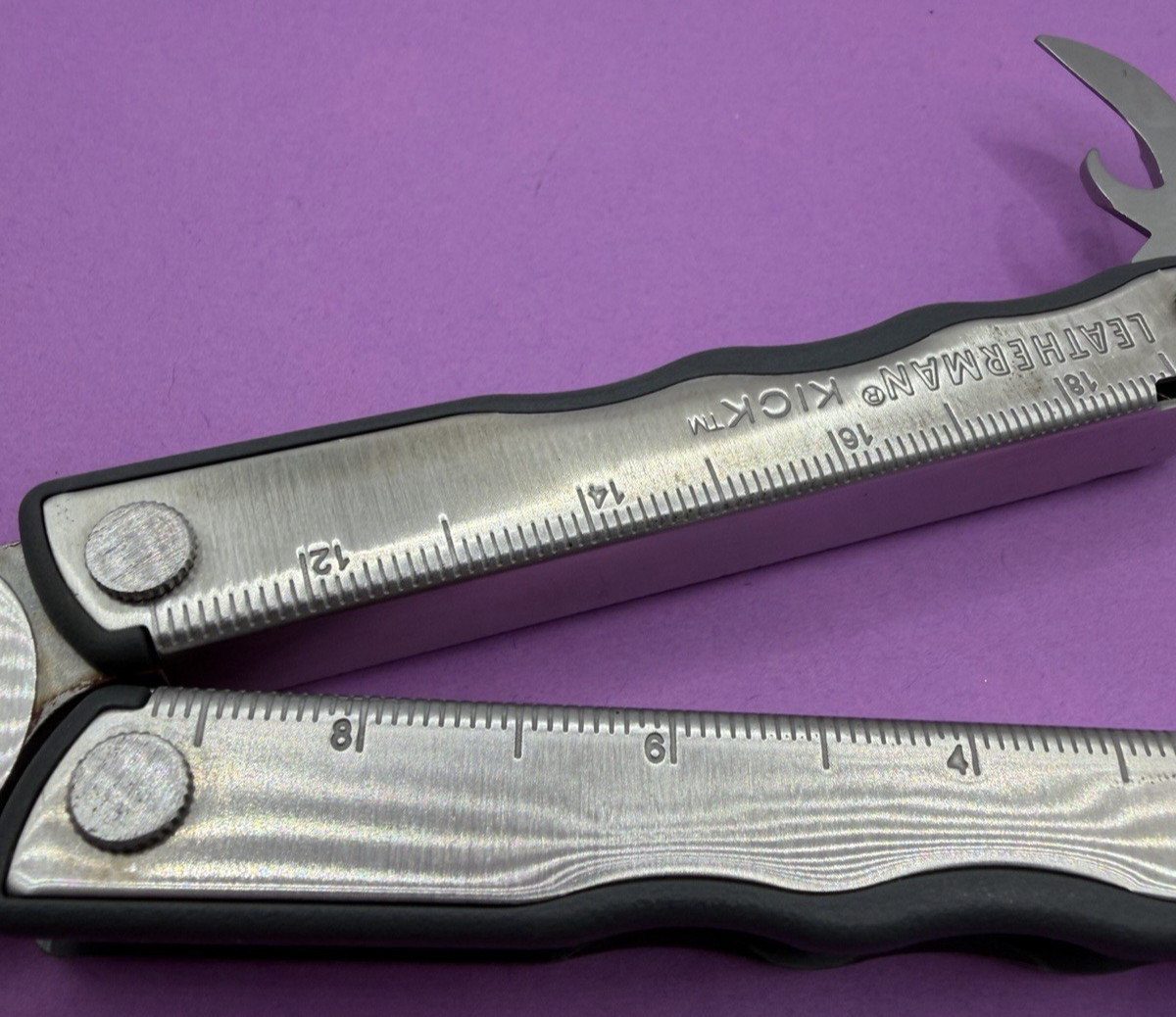 Leatherman Kick Multi-Tool With Nylon Sheath, Knife, Pliers, Retired