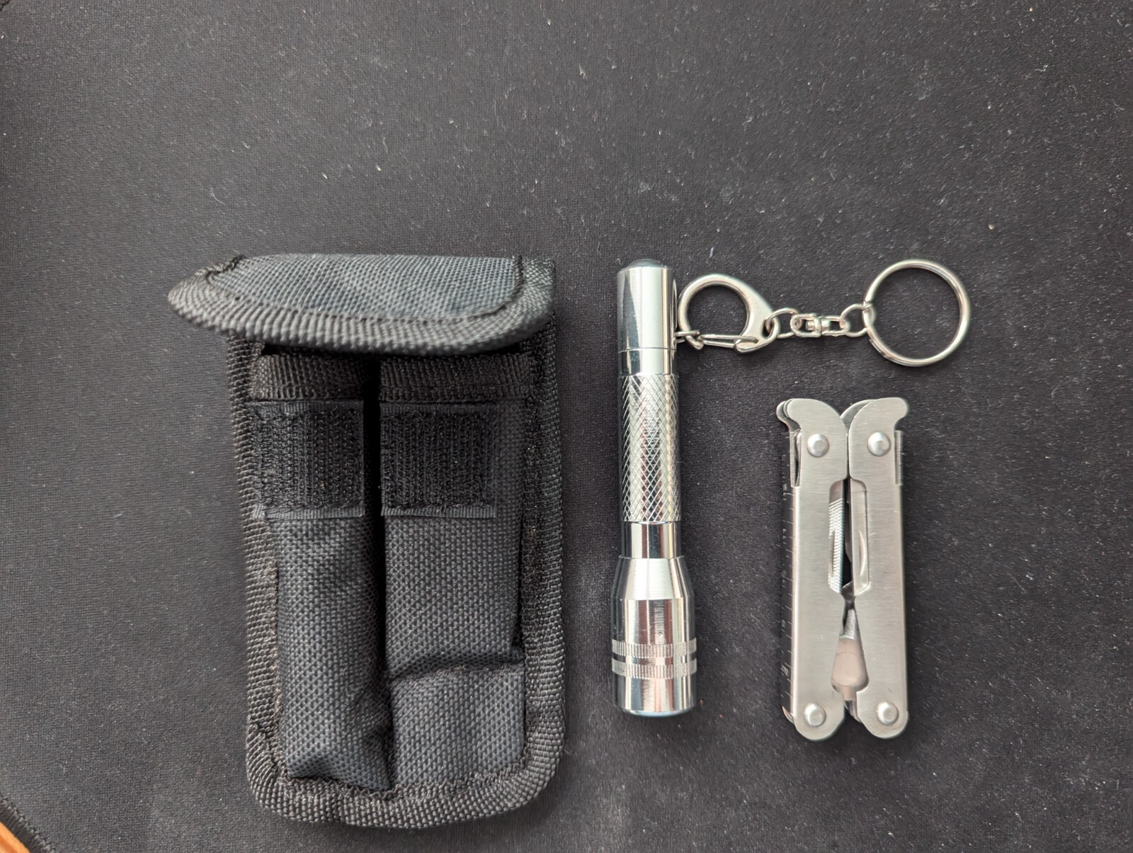 Stainless Steel Multi Tool Set Pliers Knife Screwdriver Opener Lamp Belt Pouch