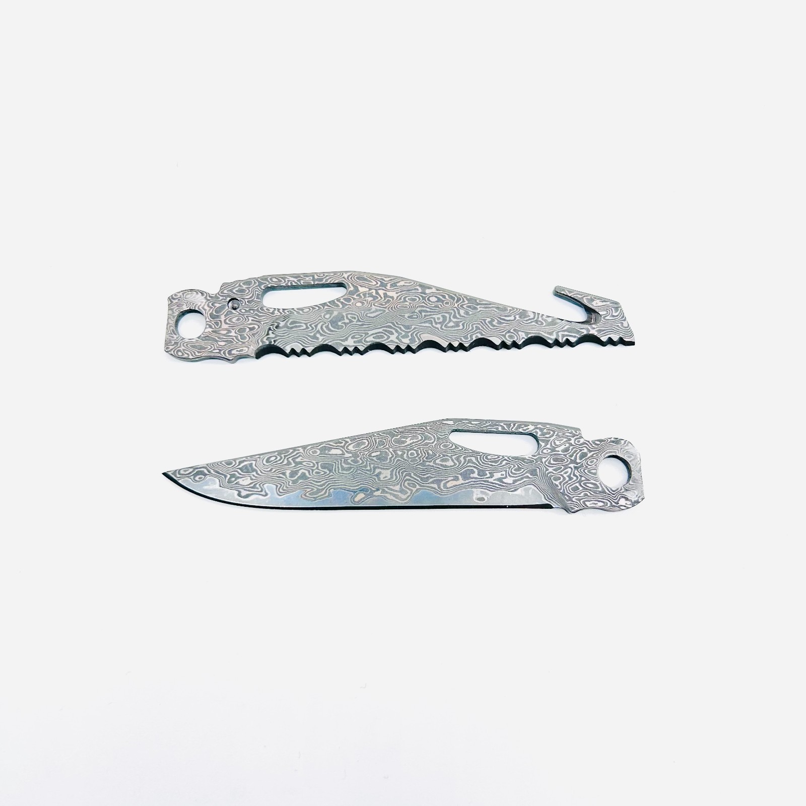[USA STOCK] VG10 Damascus Replacement Blade Set for Leatherman SURGE 60 HRC