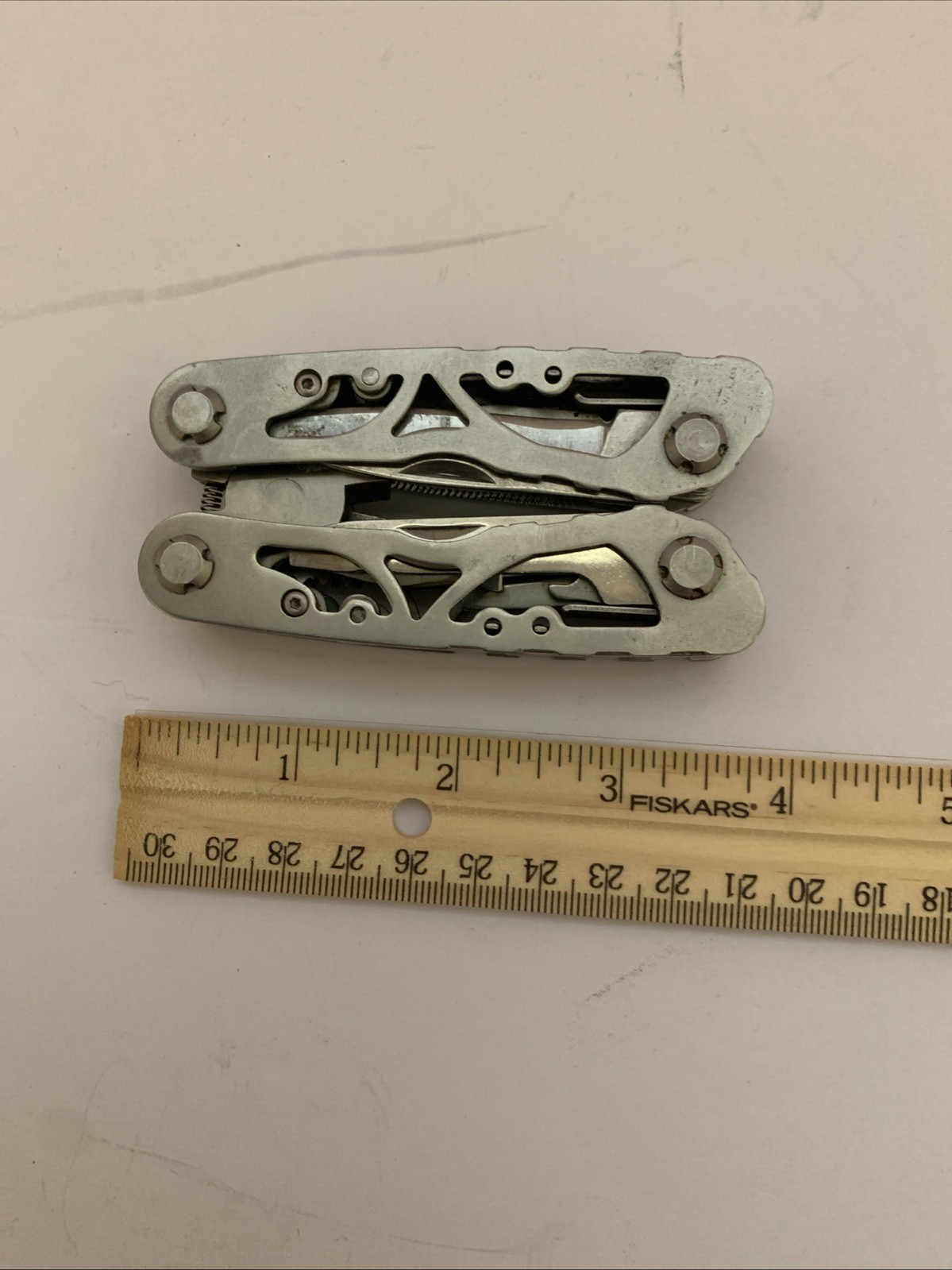 Husky Multi Tool 3.5” 8 Tools In 1 Including Plier, Blade, Awl, File,openers,etc
