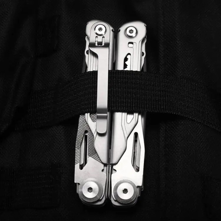 Daicamping DL10 Multi Tool Folding Pocket Knife Sheath Scissors Screw Pliers Can