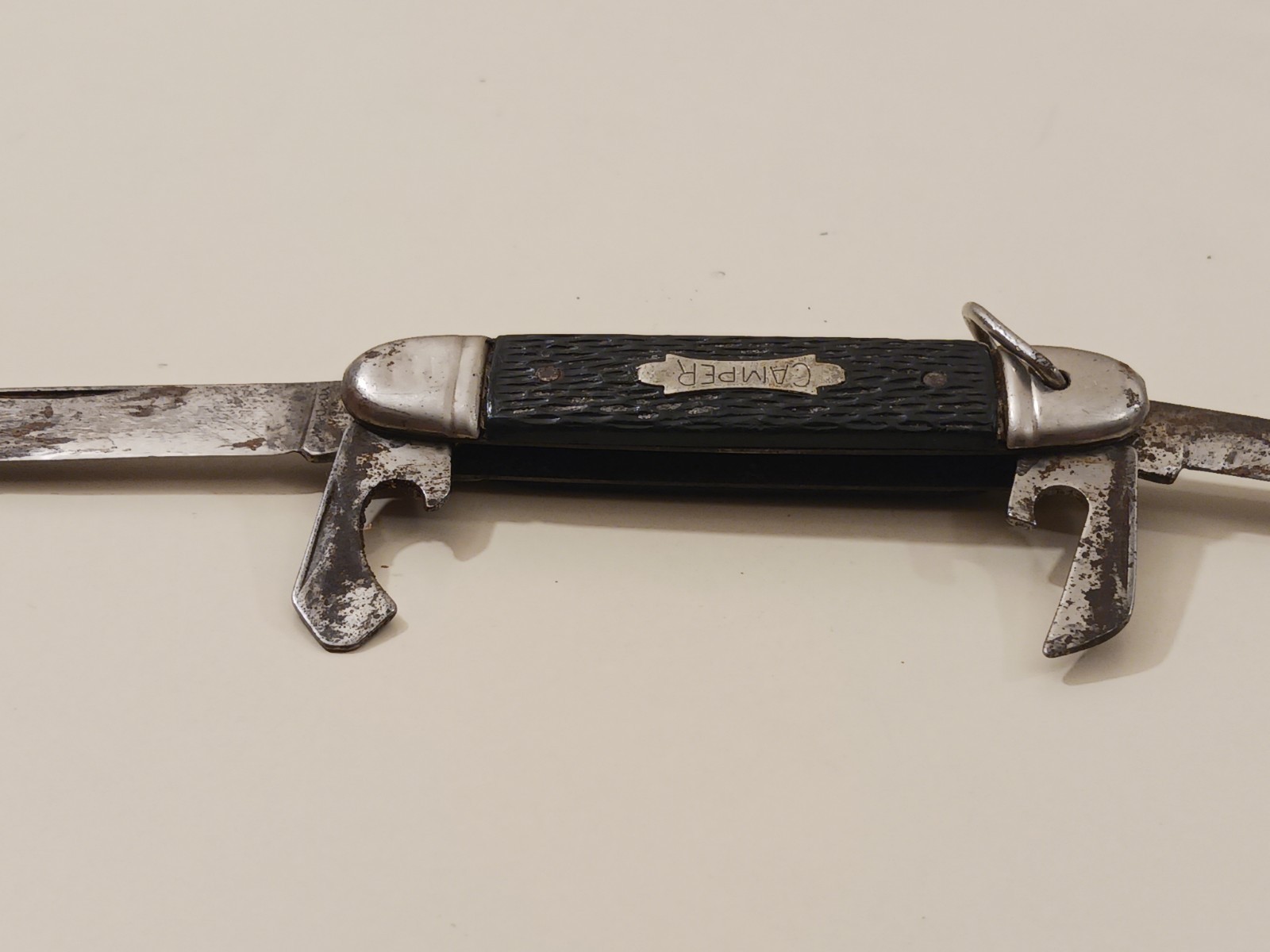 The Ideal Camper Knife multi Tool 4 Black Base