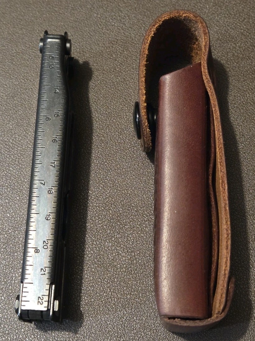 Gerber MPT Military Provisional Tool 5 Multi-Tool w/Leather Sheath Vintage Black