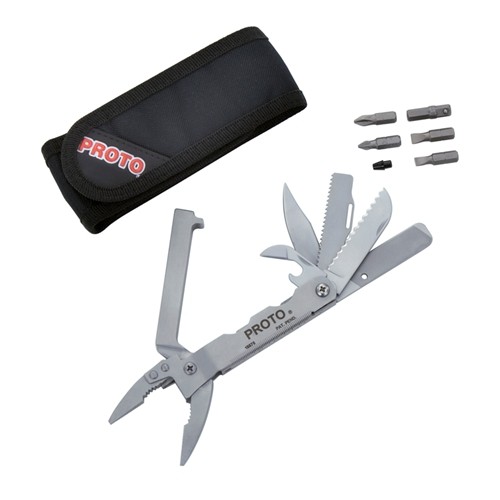 Proto J18576 Multipurpose Needlenose Multi-Tool Pliers w/ Pouch