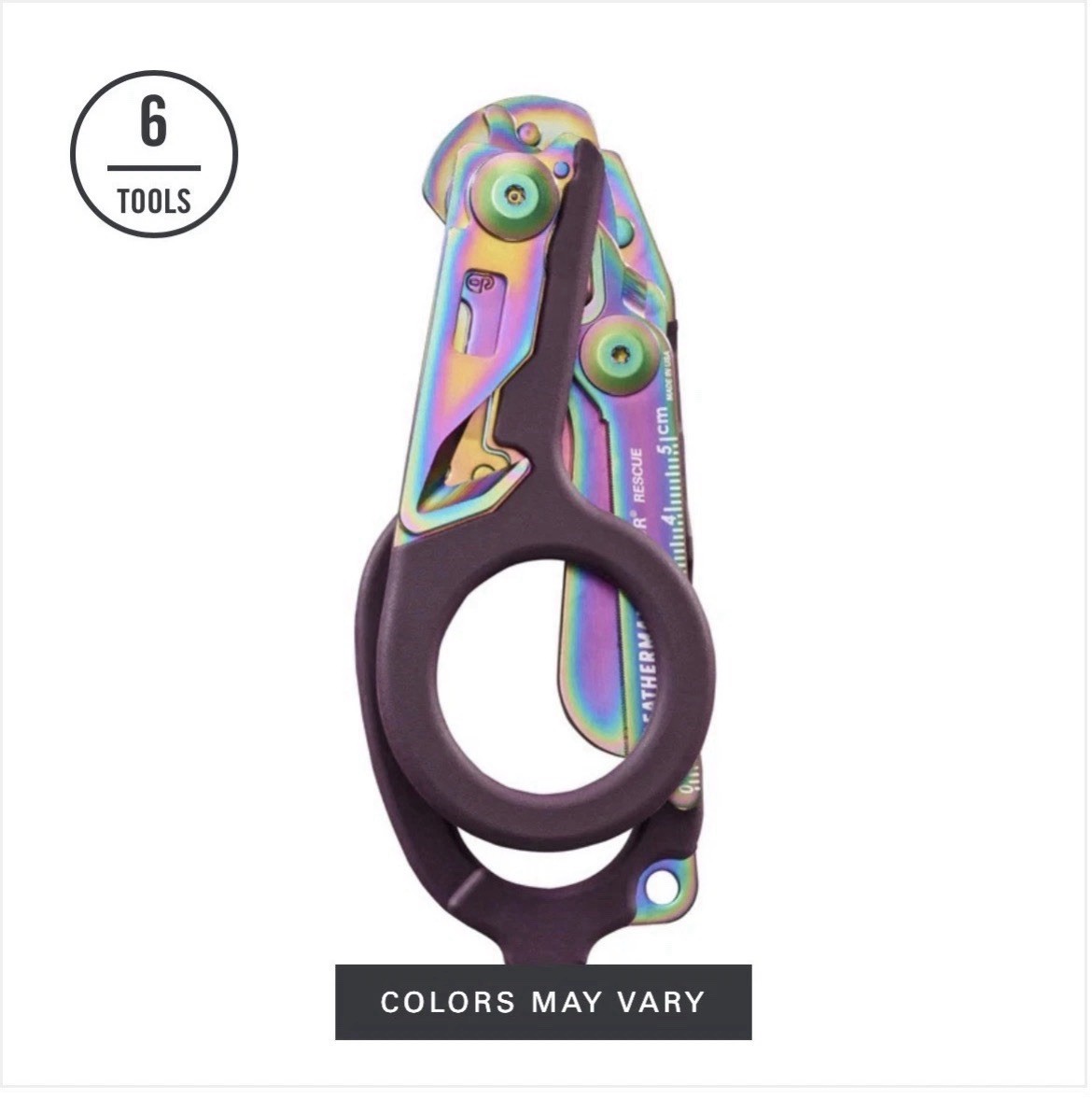 Leatherman Raptor Rescue Shears Rainbow Limited Edition. Factory Sealed IN HAND