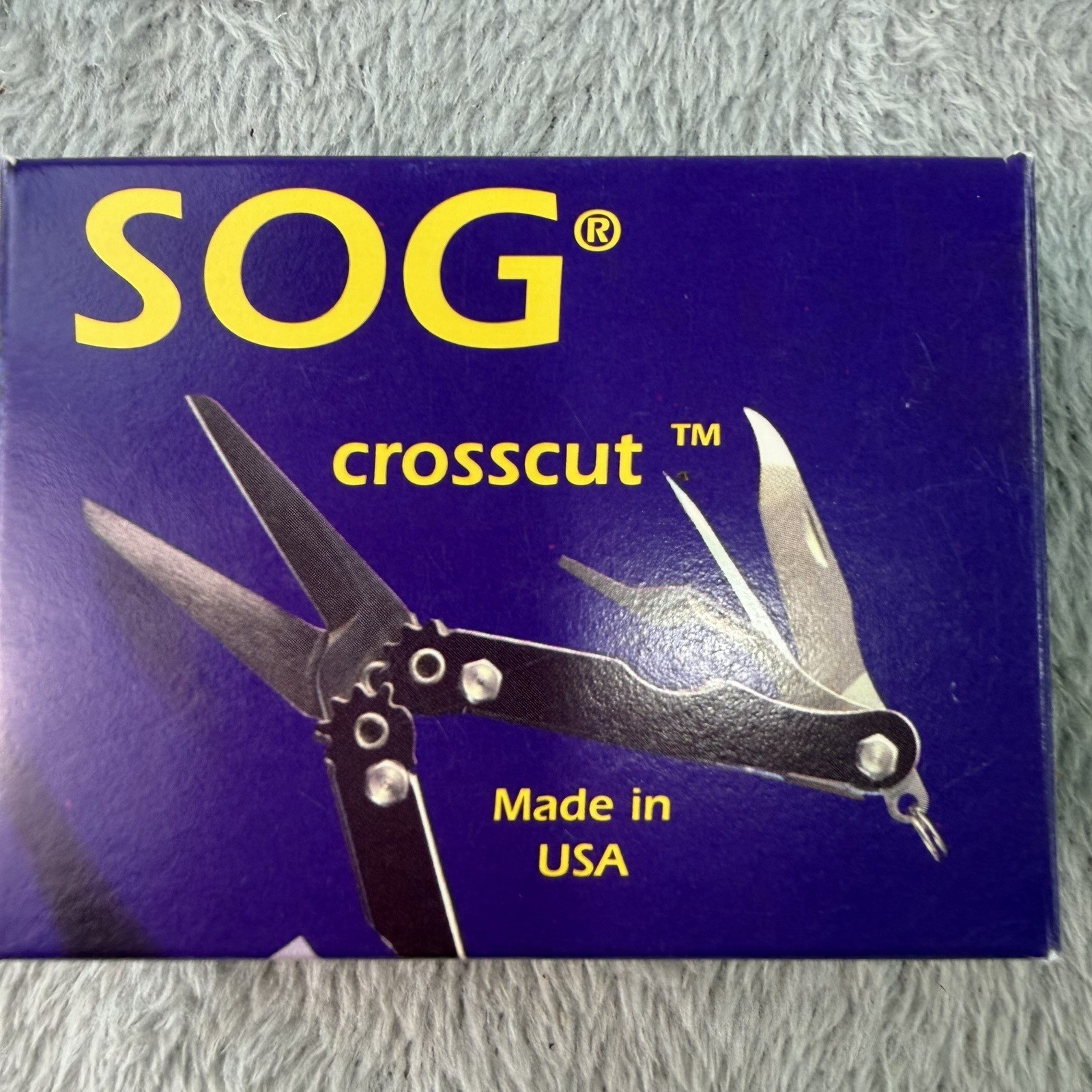 SOG Crosscut Tools Multi Tool New Old Stock Made in USA B530