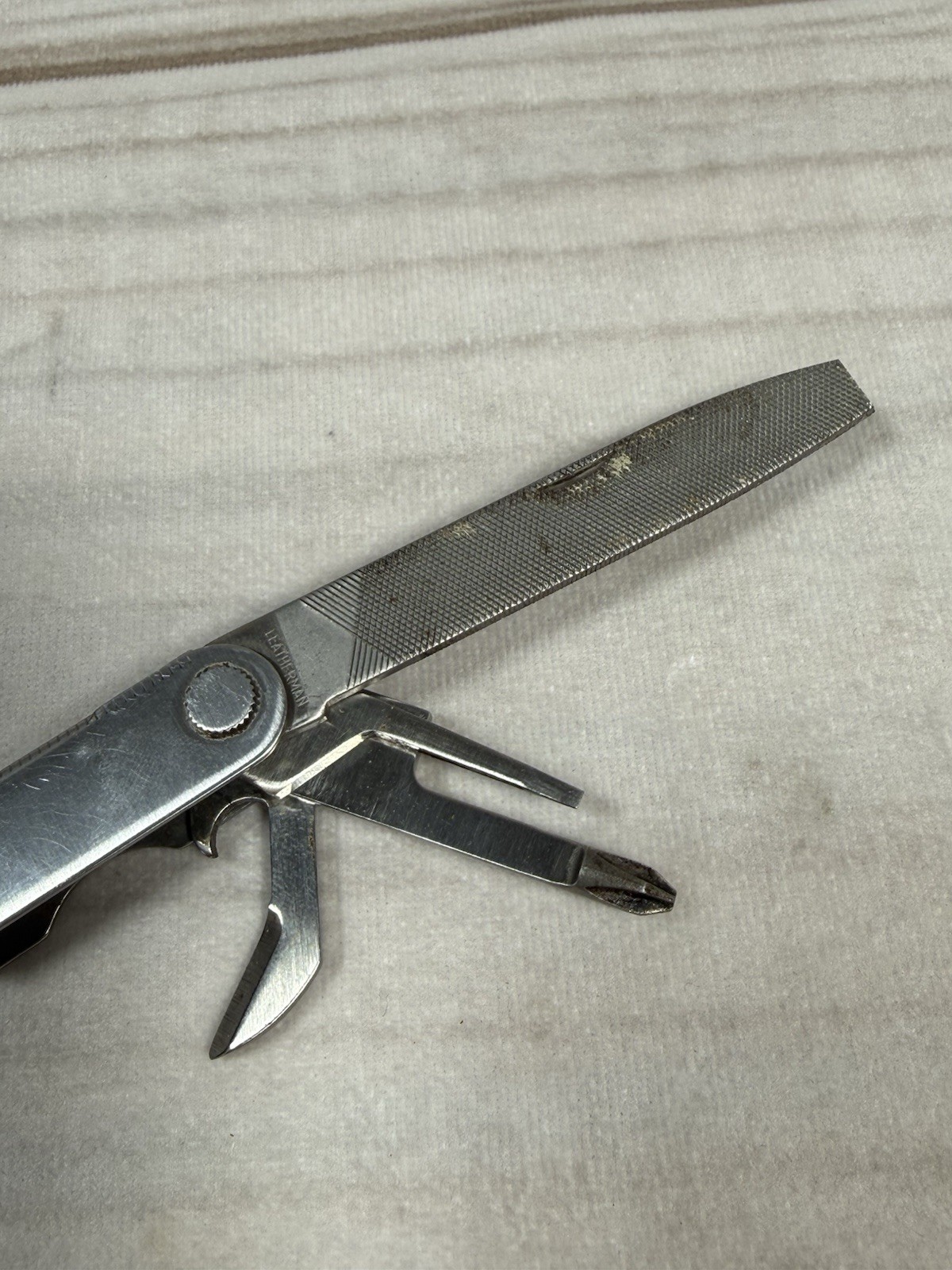 Vintage Original Leatherman Multi-Tool Portland OR “0895” w/ Leather Sheath